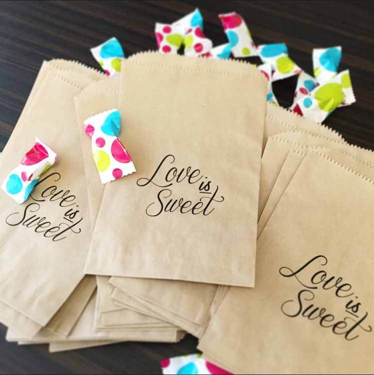 50 Off Candy Buffet Favor Bags SALTED Design Studio