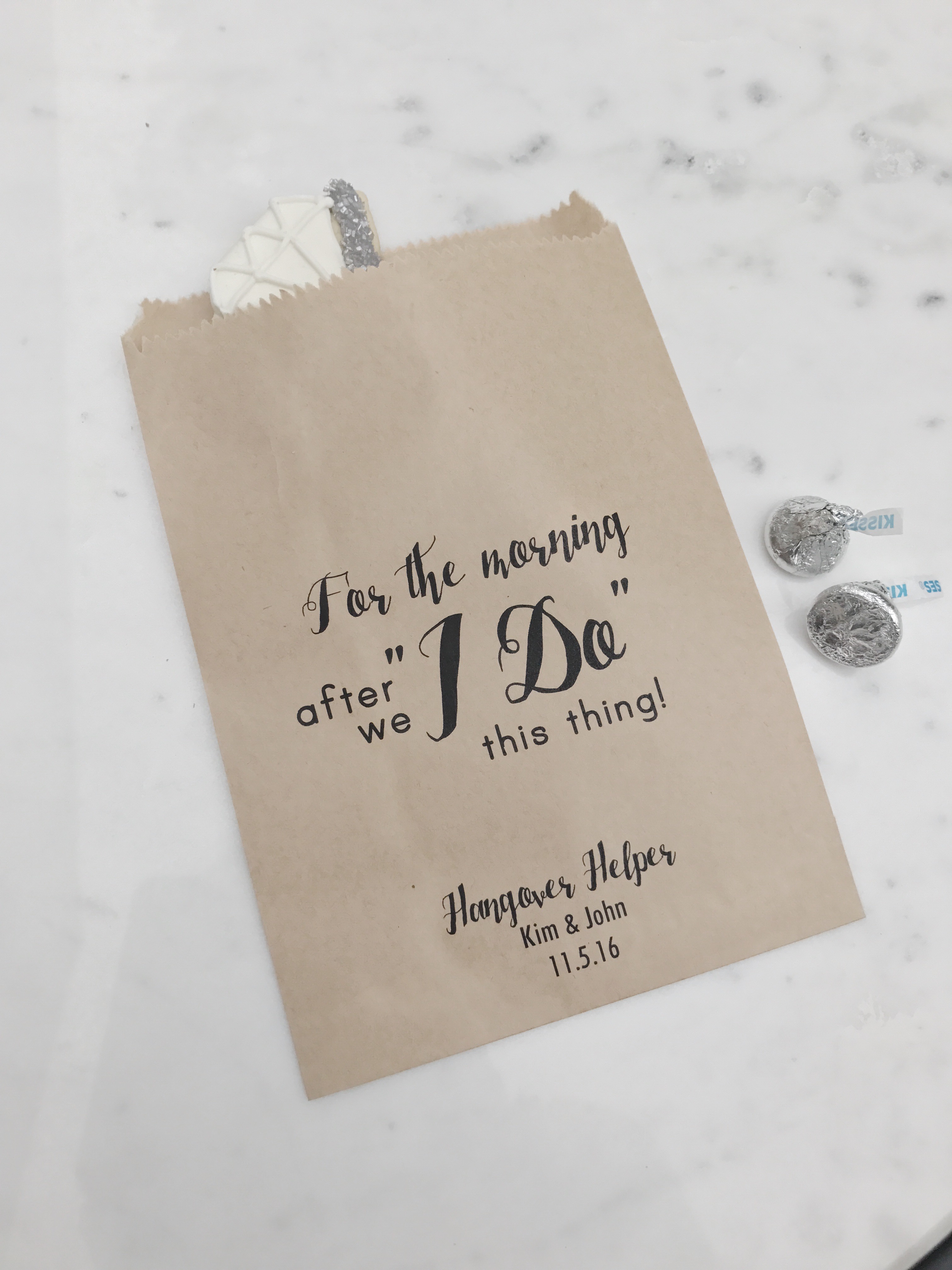 wedding hotel favor bags