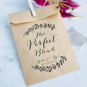 Perfect Blend Wedding Favor Bag