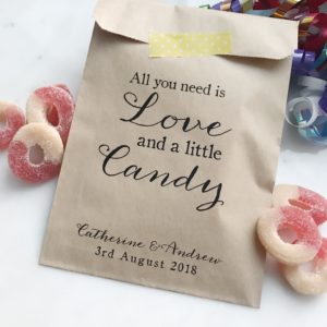 Need Love Candy Bar Bags