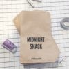 Midnight Snack Wedding Favor Bags