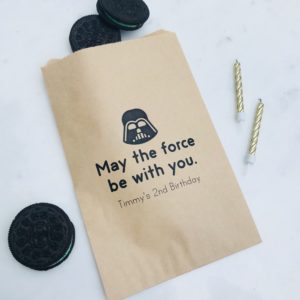 Star Wars Icon Birthday Loot Favor Bags