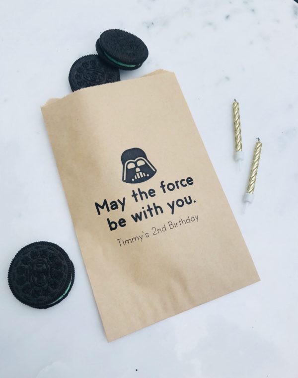 Star Wars Icon Birthday Loot Favor Bags